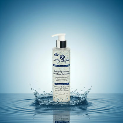 Vita-Glow Brightening Gel Cleanser: Mandelic Acid for Acne & Pigmentation